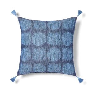 Woven Geometric Square Throw Pillow